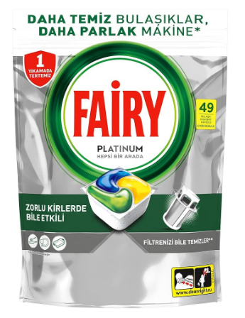 Fairy Platinum Bulaşık Makinesi Kapsülü 49 Lu