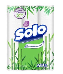 Solo 12 Li Bambu Katkılı Kağıt Havlu
