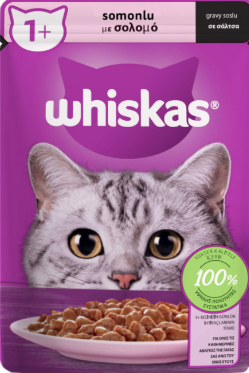 Whiskas Kedi Maması Somonlu 85 Gr