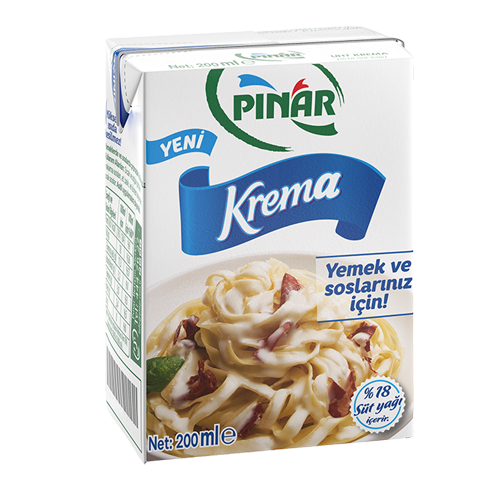Pınar Krema %18 Yağlı 200 Ml