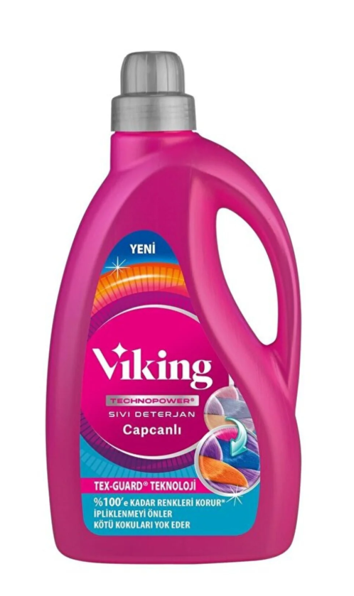 Viking Sıvı Çamaşır Deterjanı 2.7 Lt Capcanlı
