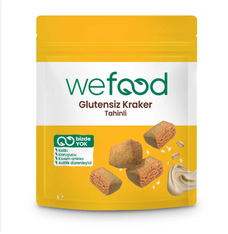 Wefood Glutensiz Tahinli Kraker 40 Gr