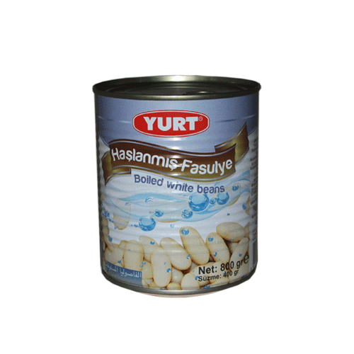 Yurt Haşlanmış Fasulye Konservesi 800 gr