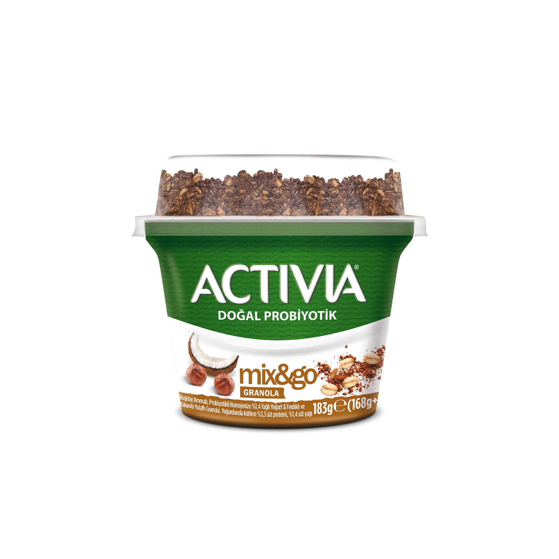 Activia Mix & Go Kakao Fındık