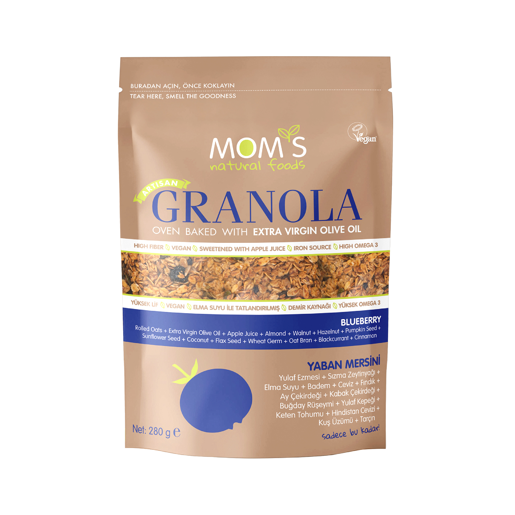 Mom's Yaban Mersini Granola