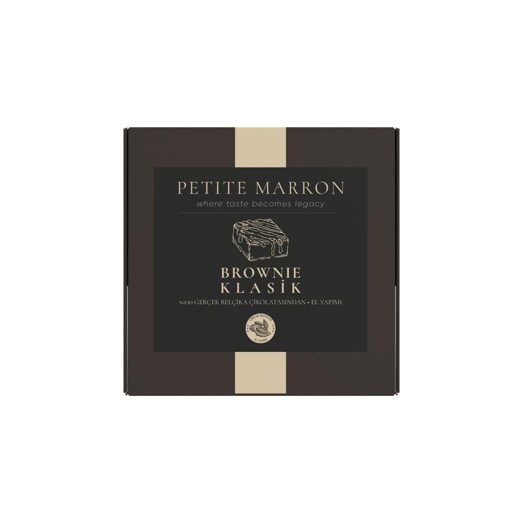 Petite Marron Belçika Çikolatalı Brownie