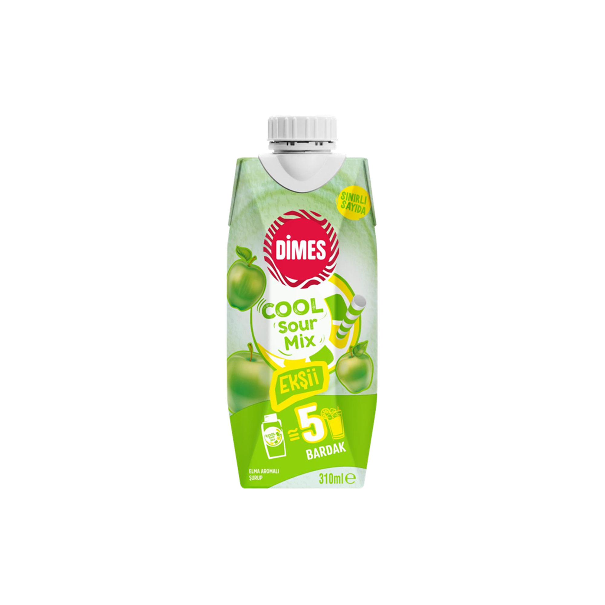 Dimes Cool Ekşi Yeşil Elma