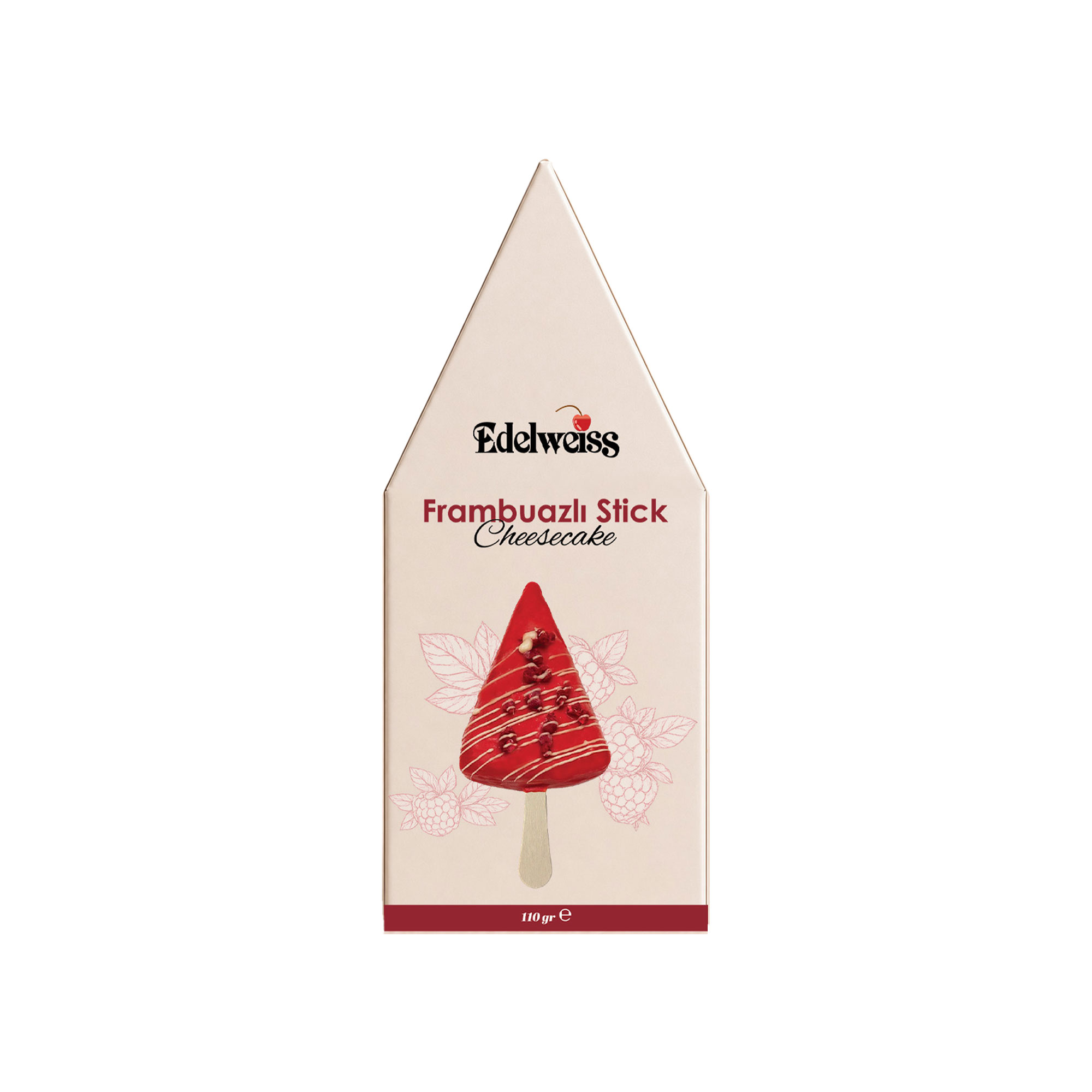 Edelweiss Frambuazlı Stick Cheesecake