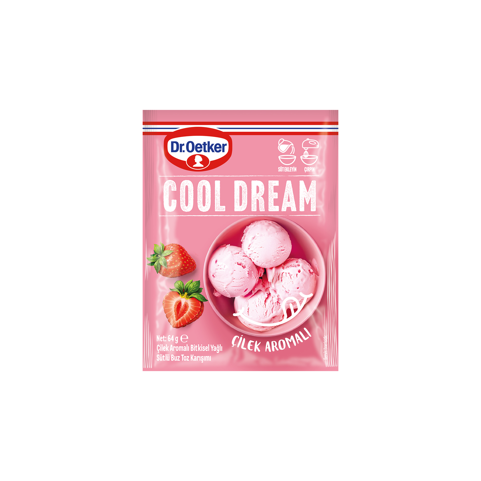 Dr. Oetker Cool Dream Çilek Aromalı