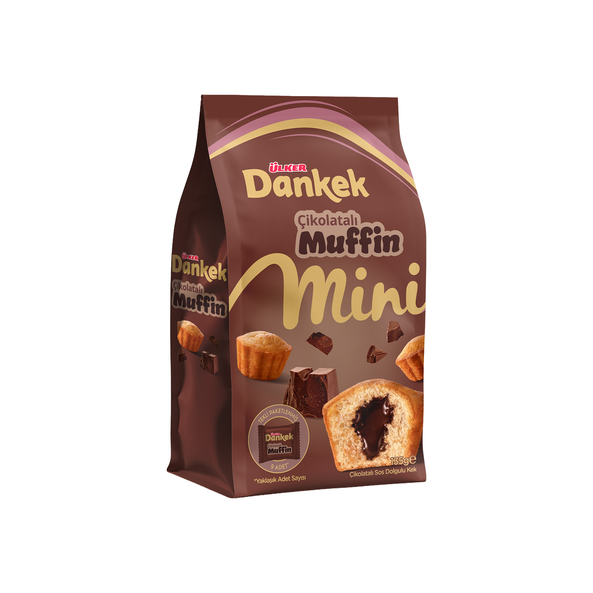 Dankek Mini Çikolatalı Muffin