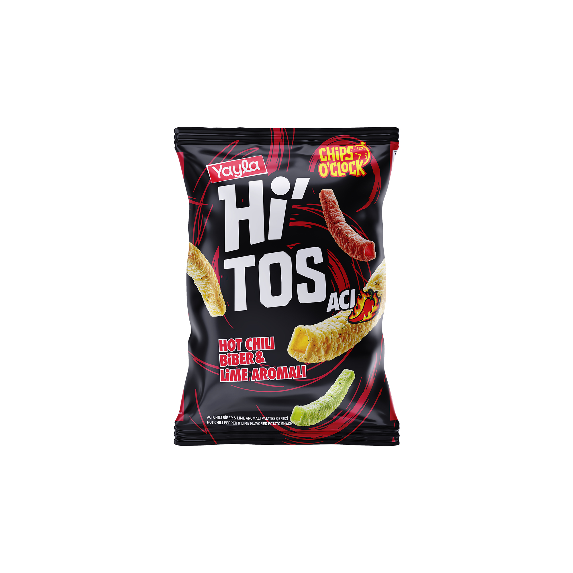 Yayla Hitos Acı Chili Biber & Lime Aromalı Mısır Çerezi