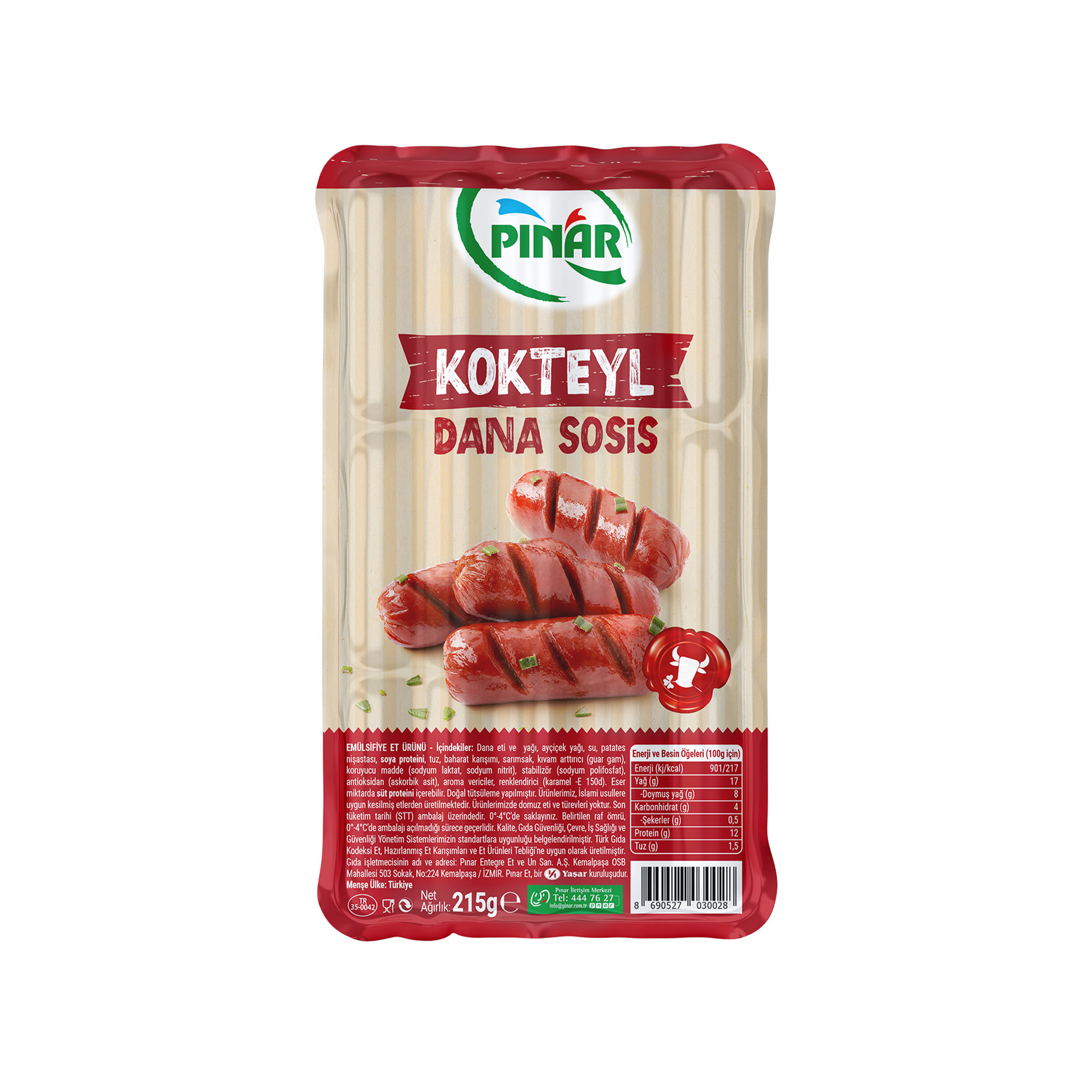 Pınar Dana Kokteyl Sosis