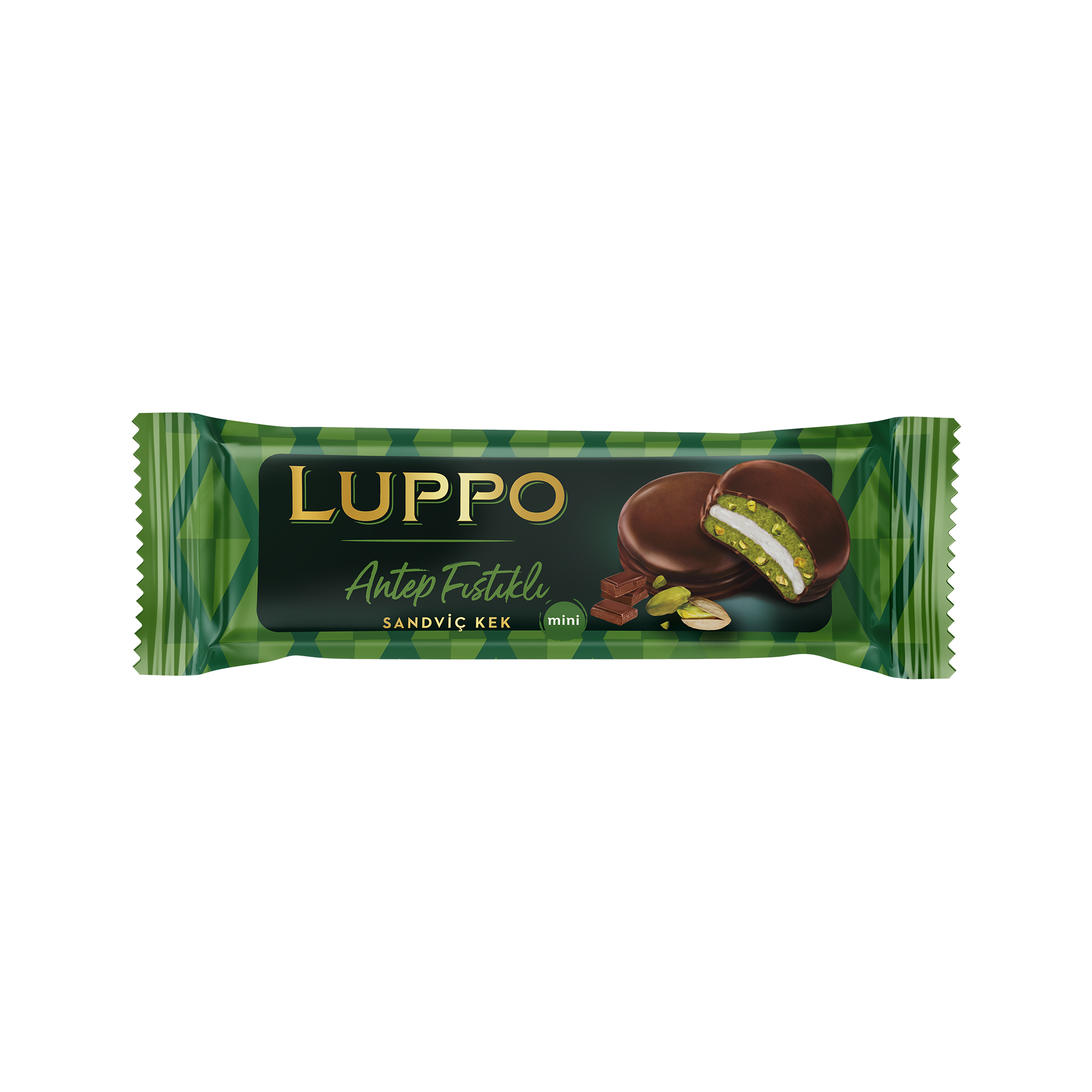 Luppo Antep Fıstıklı Sandviç Kek Mini