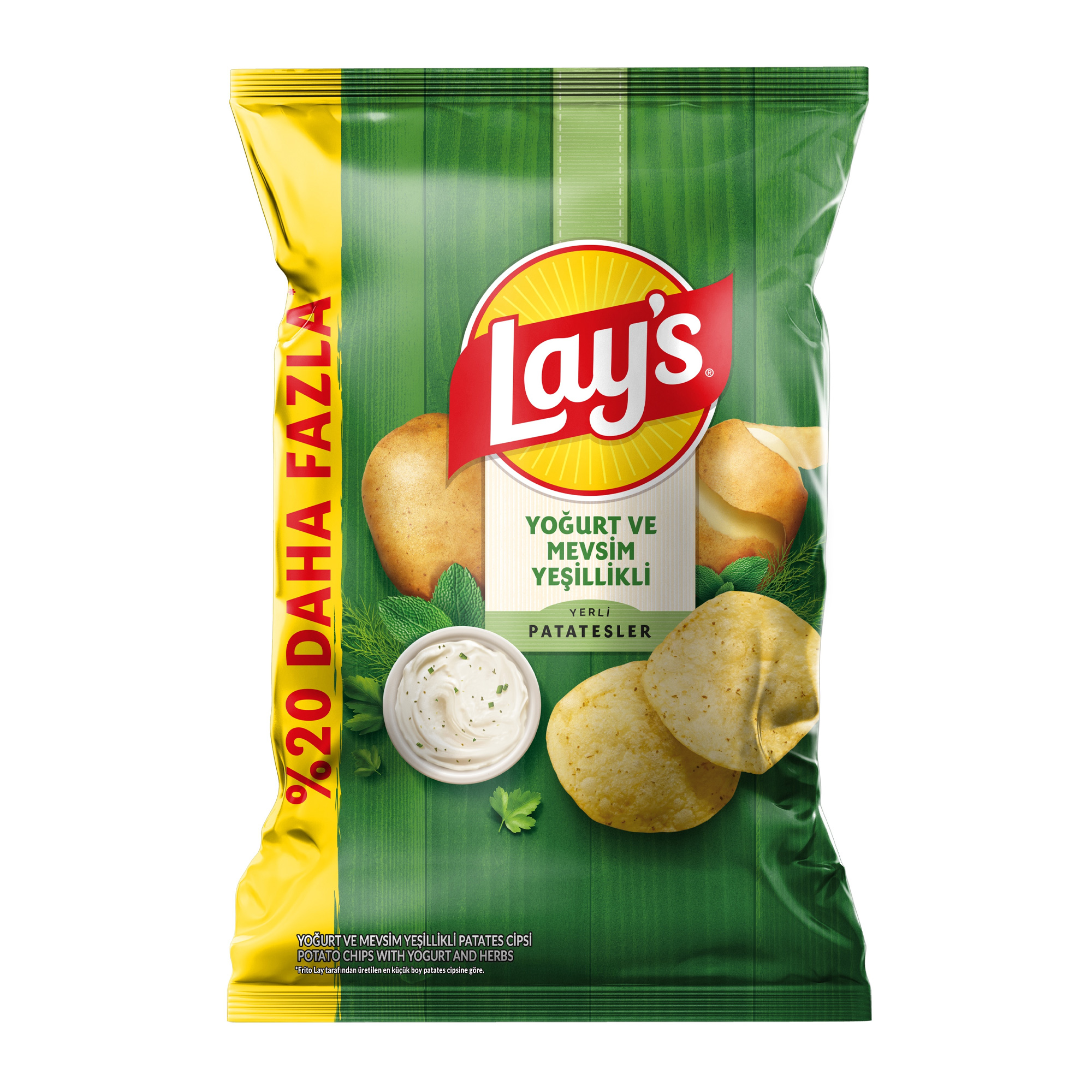 Lay’s Yoğurt & Mevsim Yeşillikli Patates Cipsi
