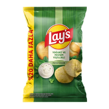 Lay’s Yoğurt & Mevsim Yeşillikli Patates Cipsi