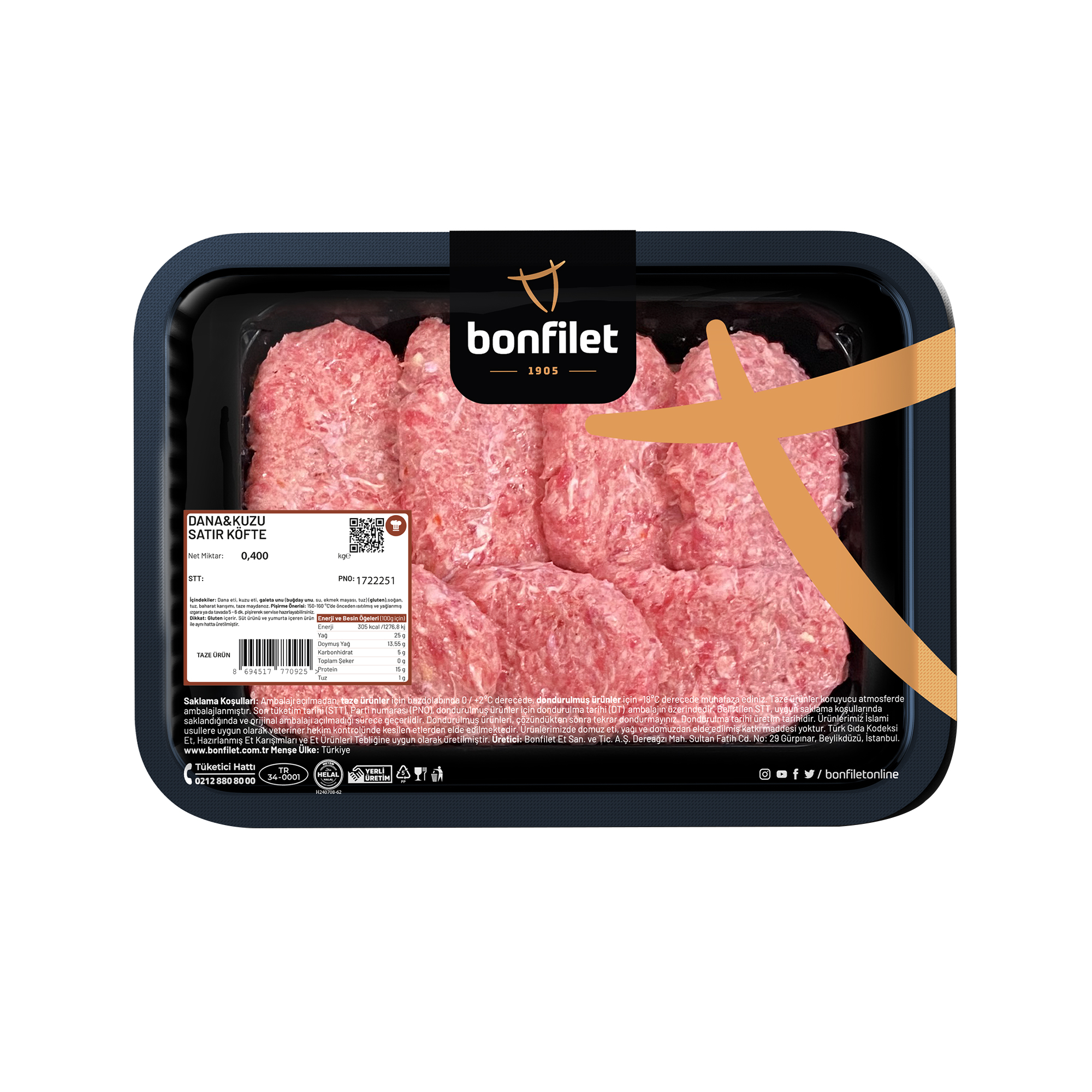 Bonfilet Dana & Kuzu Satır Köfte