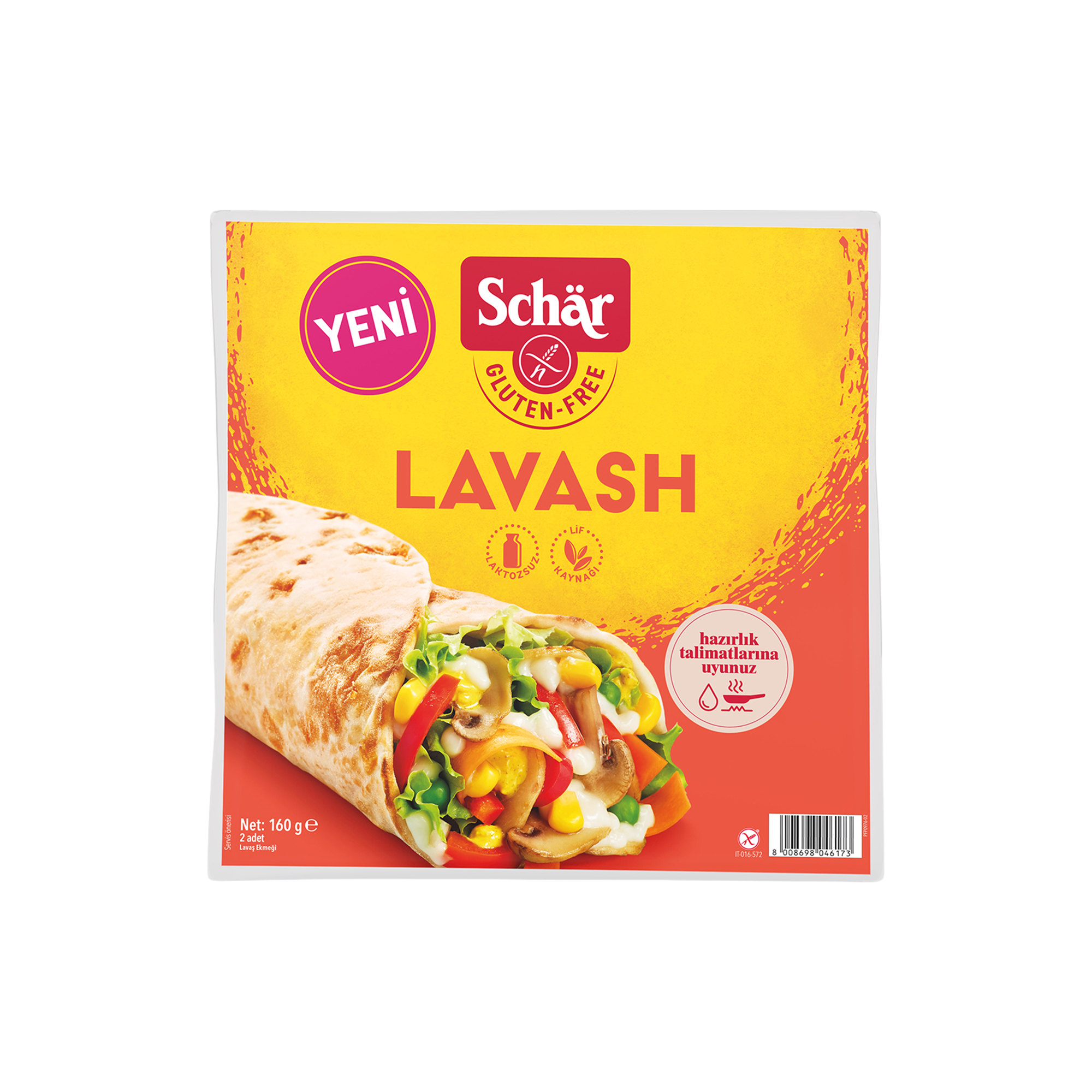 Schar Glutensiz Lavaş