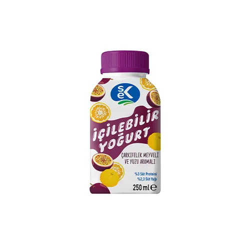 Sek Yuzu & Çarkıfelekli İçilebilir Yoğurt