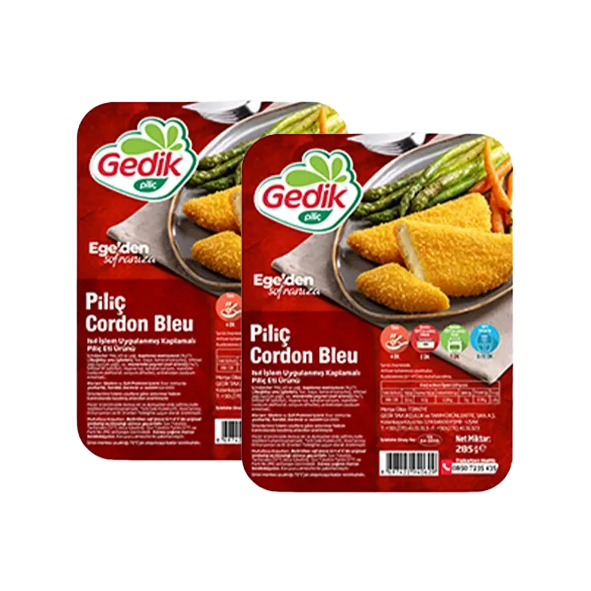 Gedik Pişmiş Piliç Cordon Bleu