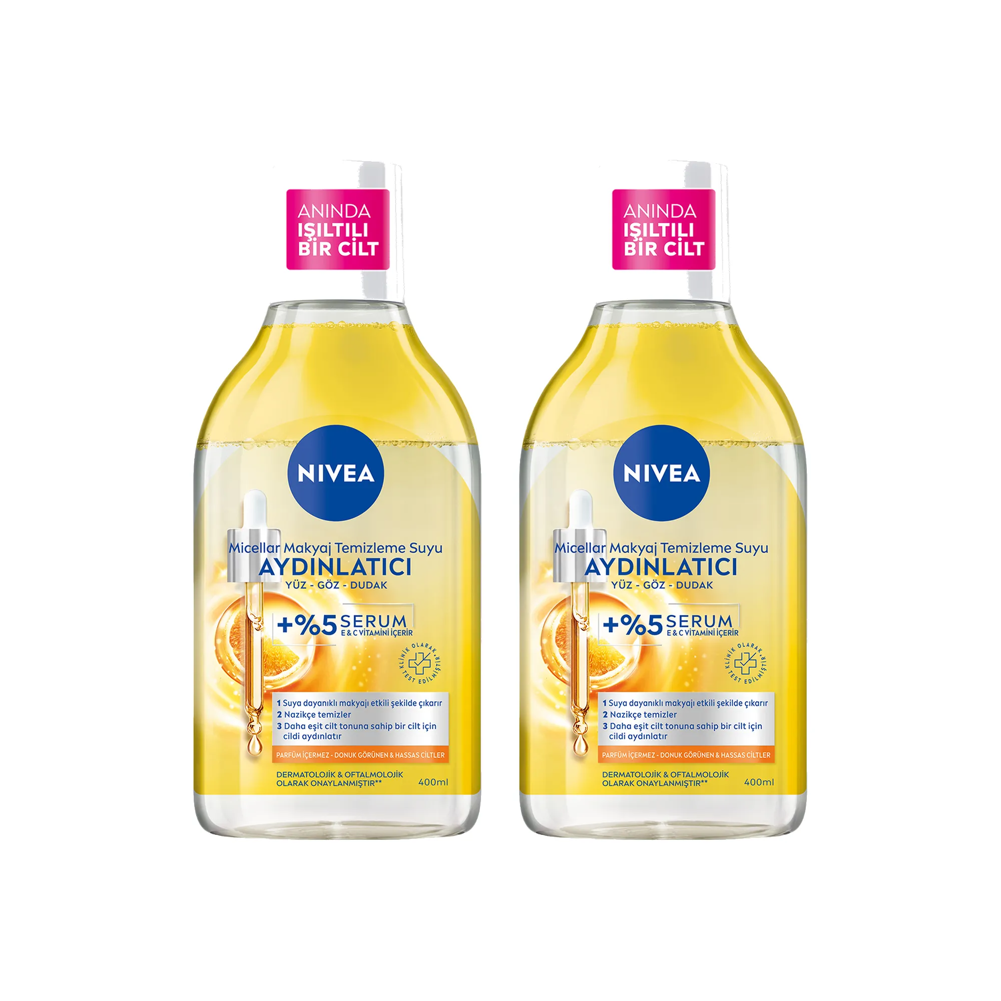 Nivea Aydınlatıcı Micellar Makyaj Temizleme Suyu