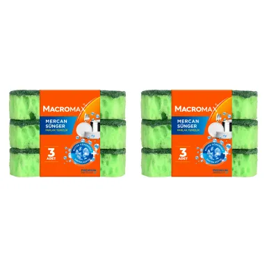 Macromax Mercan Bulaşık Süngeri