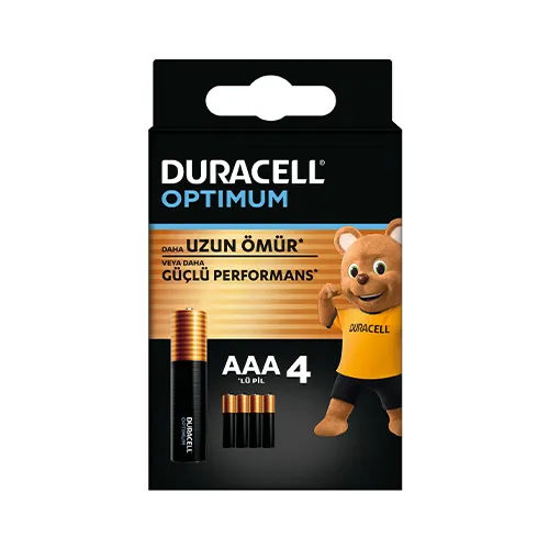 Duracell Optimum AAA İnce Kalem Pil