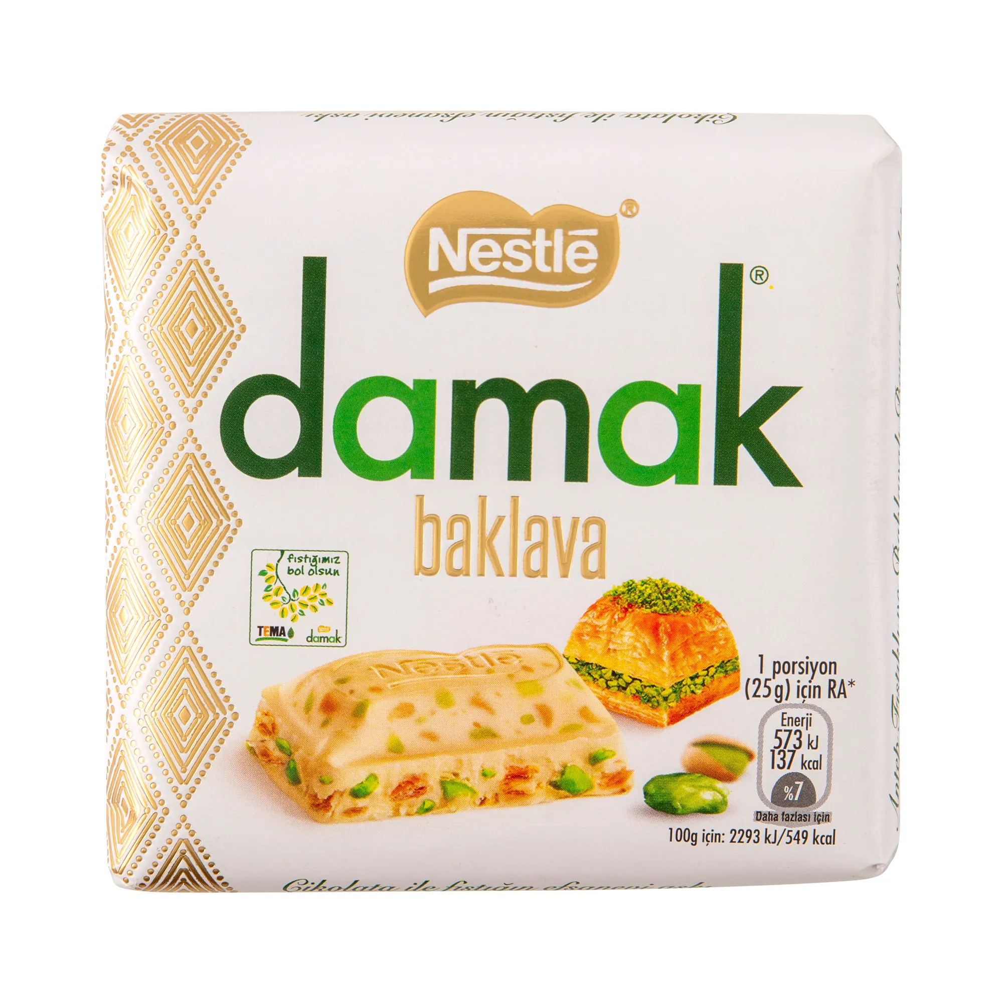 Nestle Damak Baklava Çikolata
