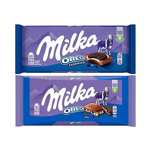 Milka Oreo İkili Tablet Çikolata Paketi
