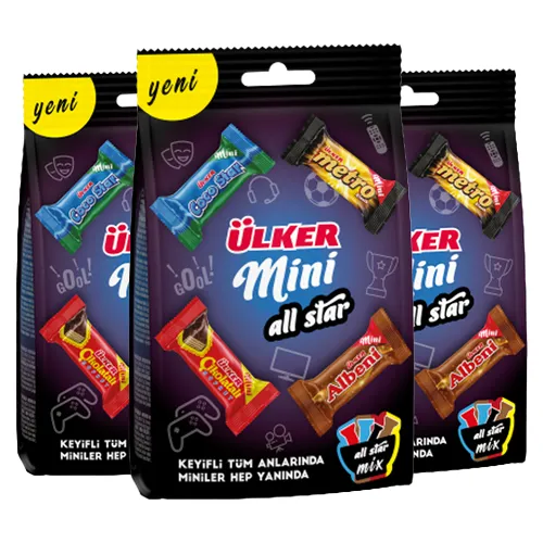 Ülker Mini All Star Çikolata Paketi
