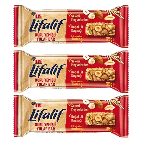 Eti Lifalif Kuru Yemişli Bar