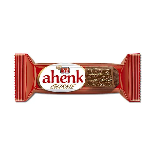 Eti Ahenk Gurme Çikolata Kaplı Fındık Kremalı Gofret