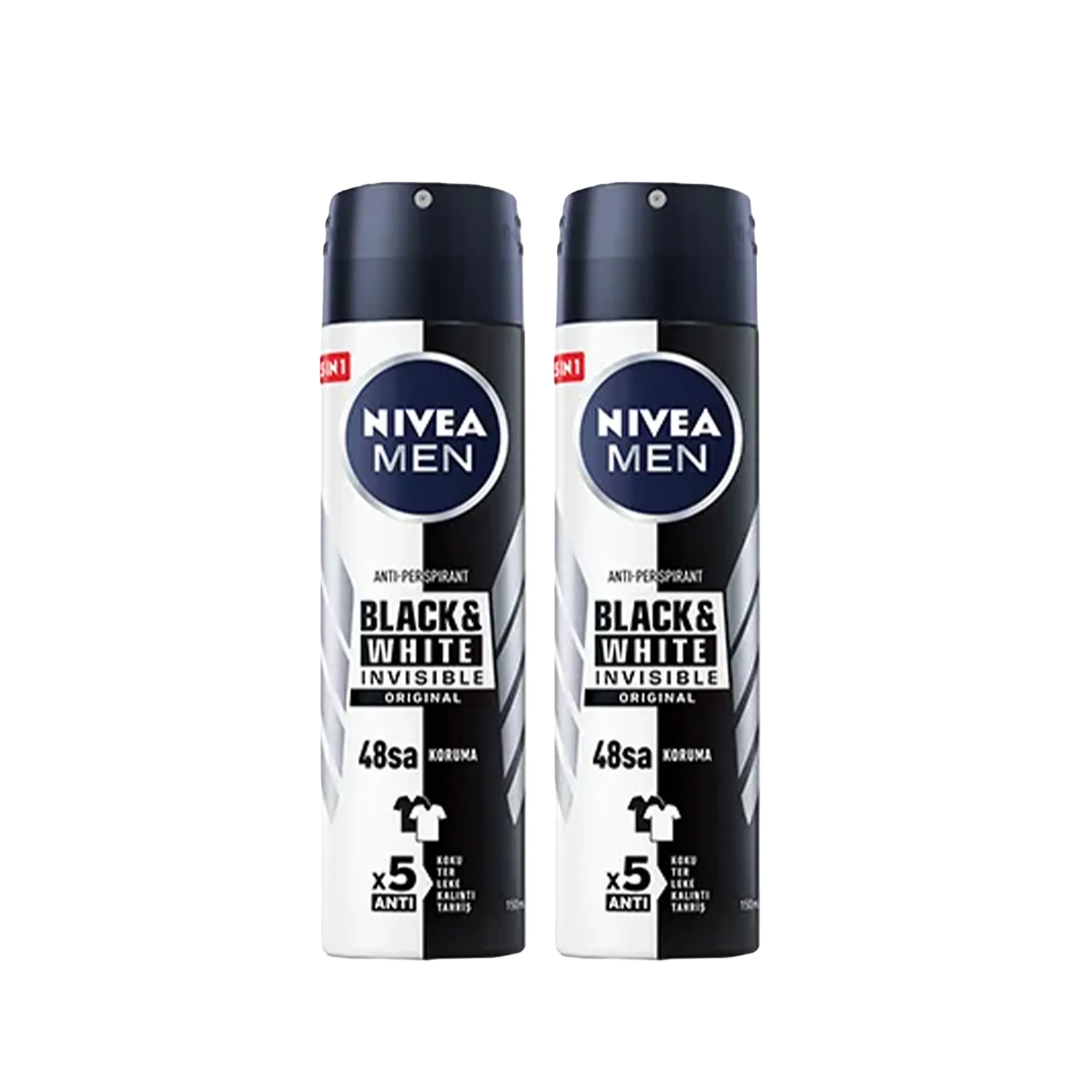 Nivea Men Invisible Black & White Original Sprey Deodorant