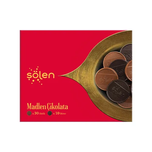 Şölen Madlen Sütlü Bitter Çikolata