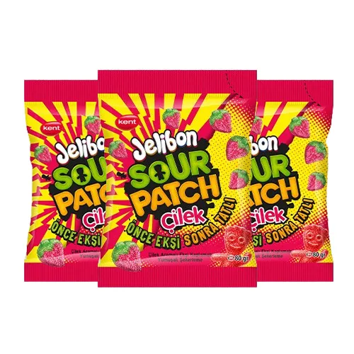 Jelibon Sour Patch Kids Çilek