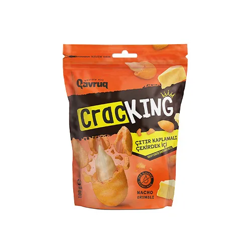 Cracking Nacho Aromalı Çıtır Kaplamalı Ayçekirdek İçi