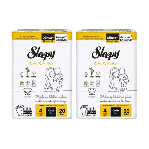 Sleepy Extra Bantlı Bez 4 Beden