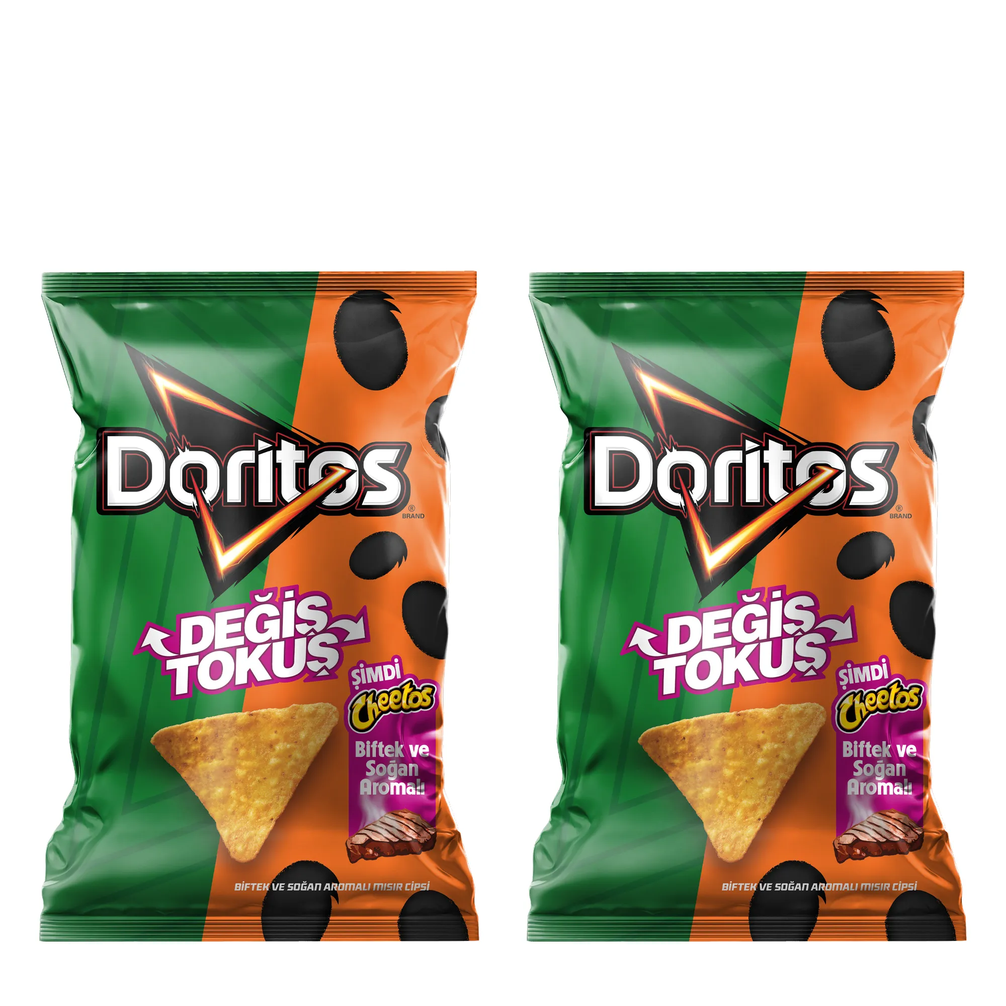 Doritos Değiş Tokuş Biftek Ve Soğan Aromalı Mısır Cipsi