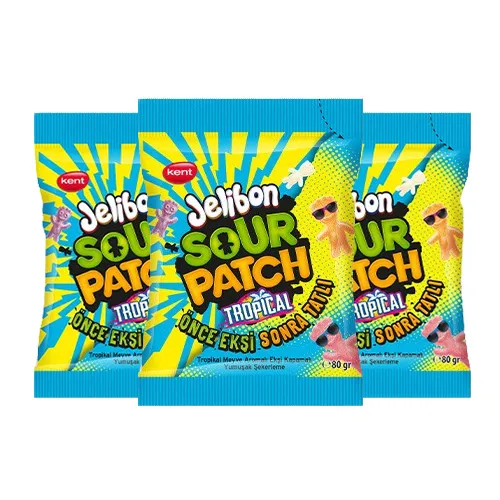Jelibon Sour Patch Kids Tropikal