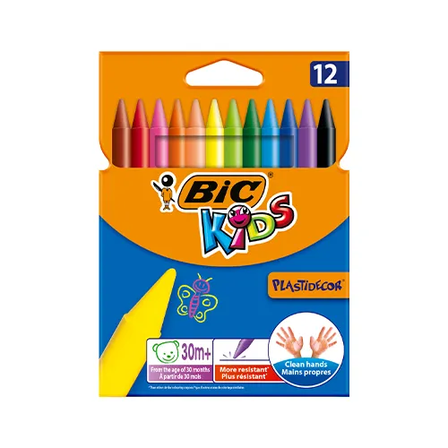 BIC Plastidecor Silinebilir Pastel Boya