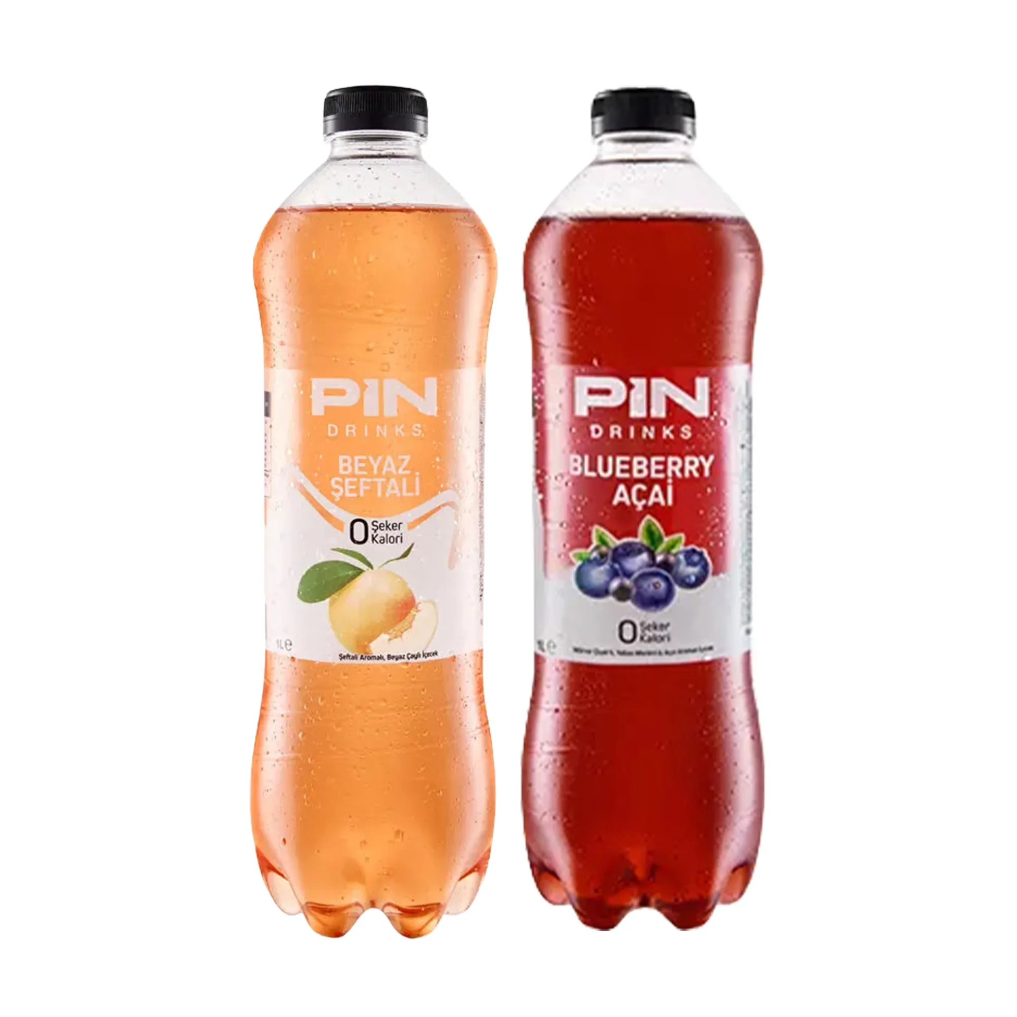 Pin Blueberry Açai & Pin Beyaz Şeftali