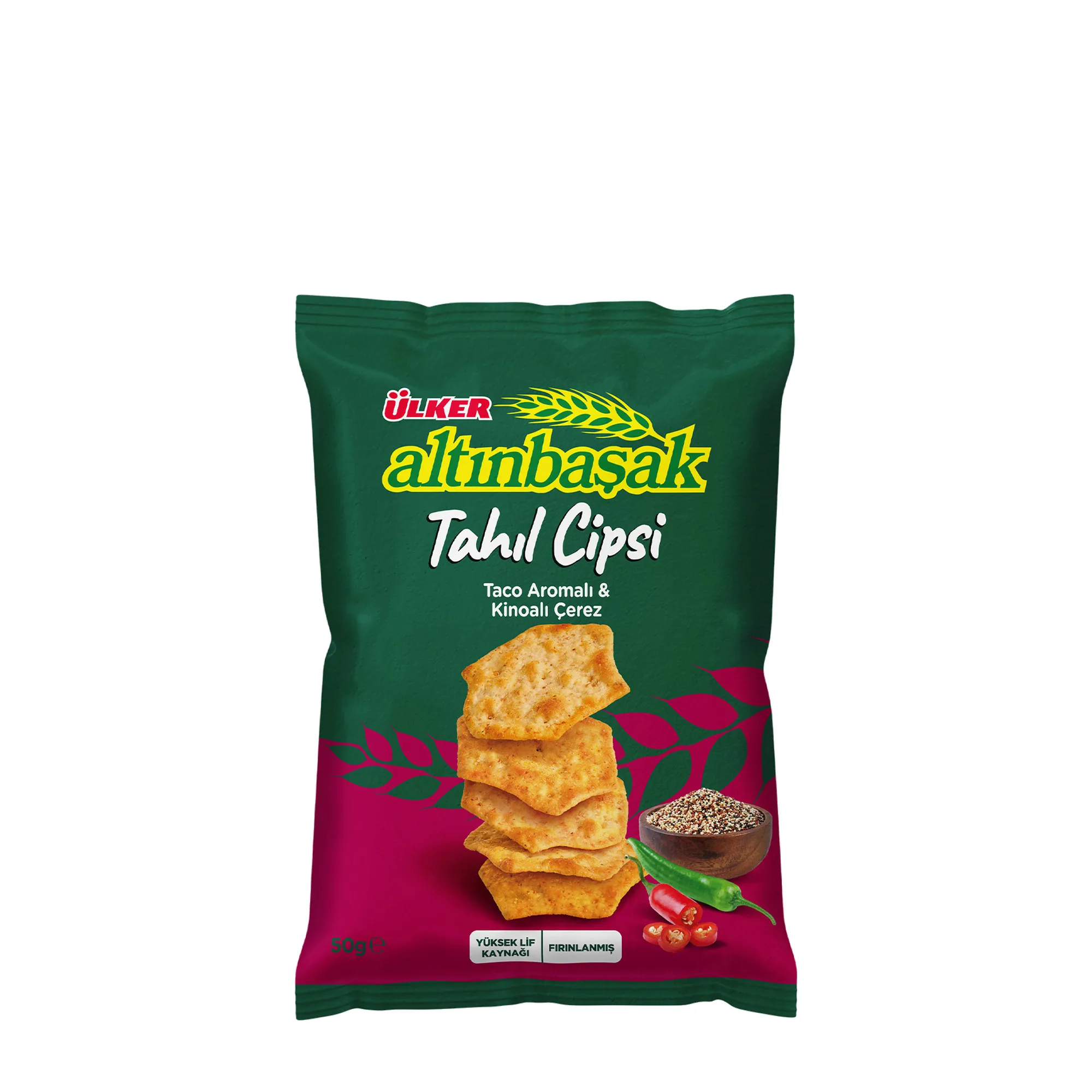 Ülker Altınbaşak Taco Ve Kinoalı Tahıl Cipsi