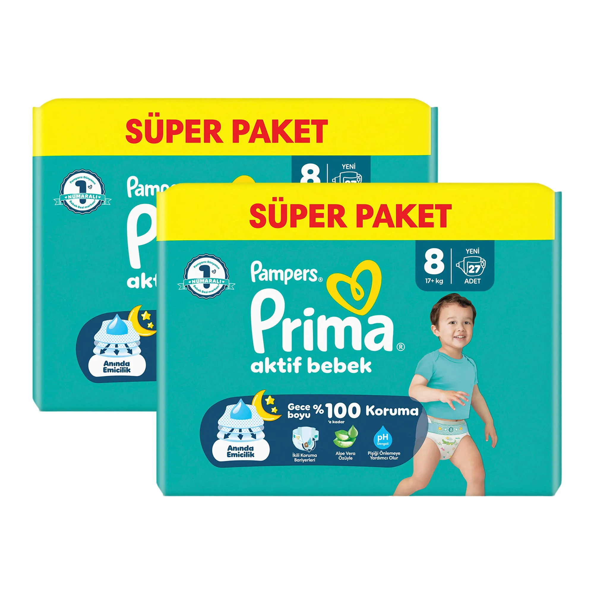 Prima Aktif Bebek 8 Beden