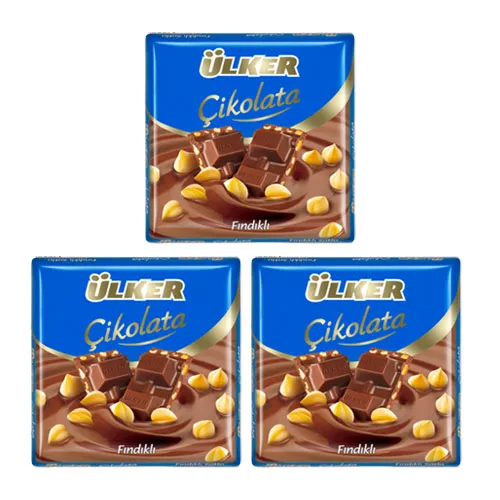 Ülker Fındıklı Sütlü Çikolata
