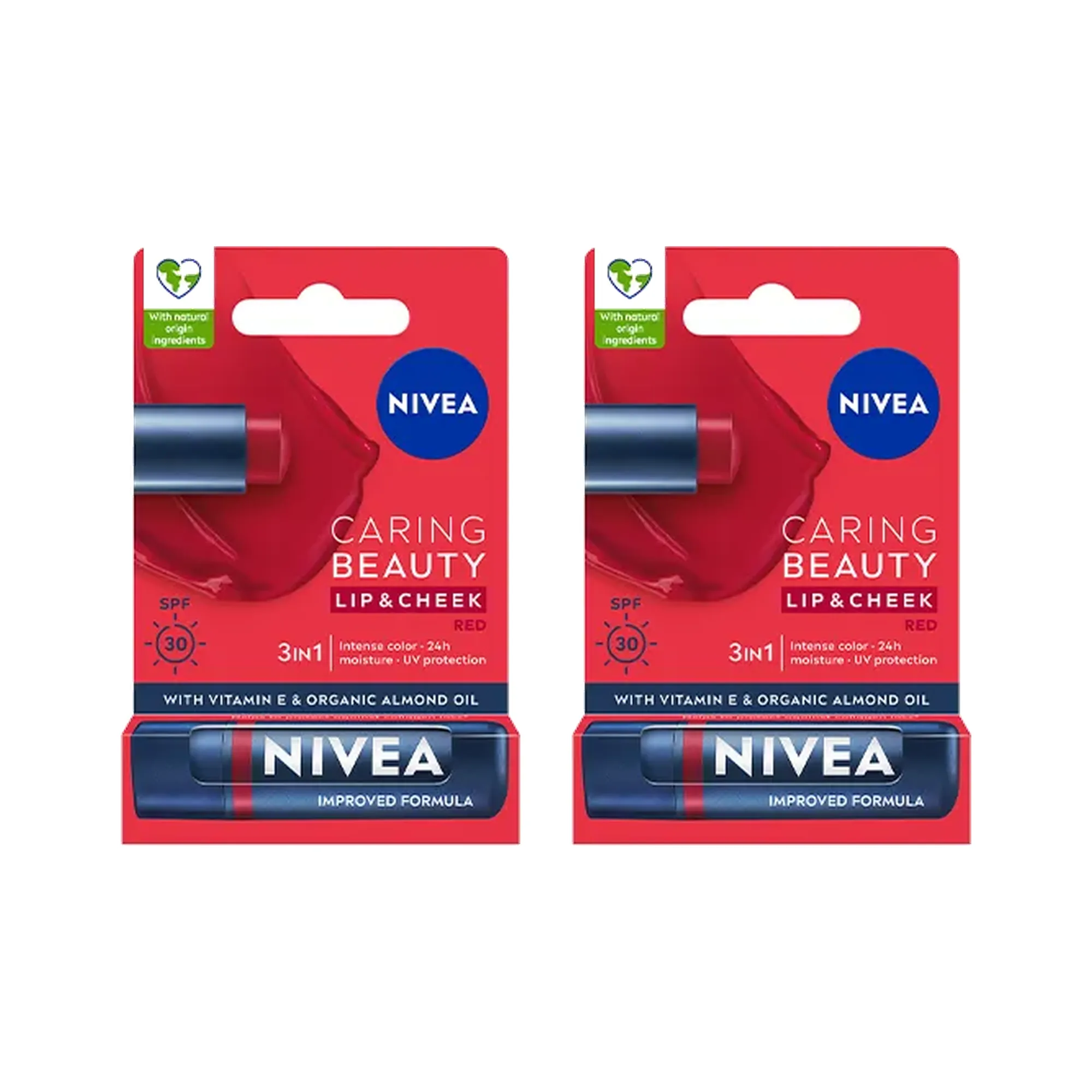 Nivea Kırmızı Renkli Nemlendirici Dudak Bakım Kremi