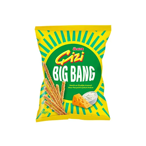 Çizi Big Bang Ranch & Cheddar Aromalı Mısır Parçacıklı