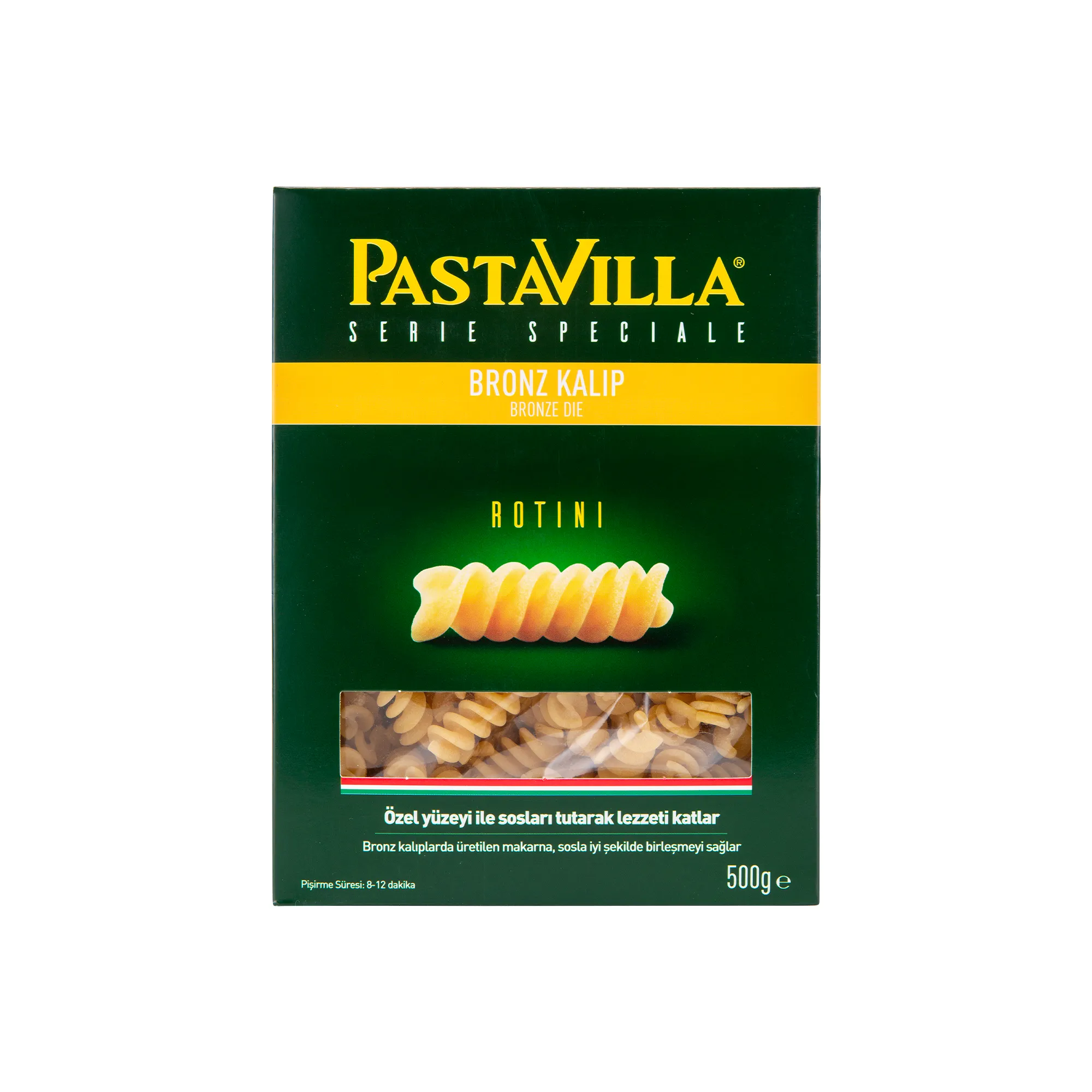 Pastavilla Bronz Kalıp Rotini Makarna