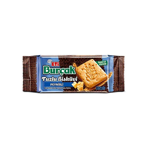 Eti Burçak Tam Buğday Unlu Peynirli Tuzlu Bisküvi