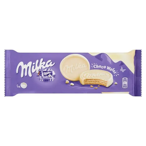Milka White Choco Wafer Beyaz Çikolatalı Gofret