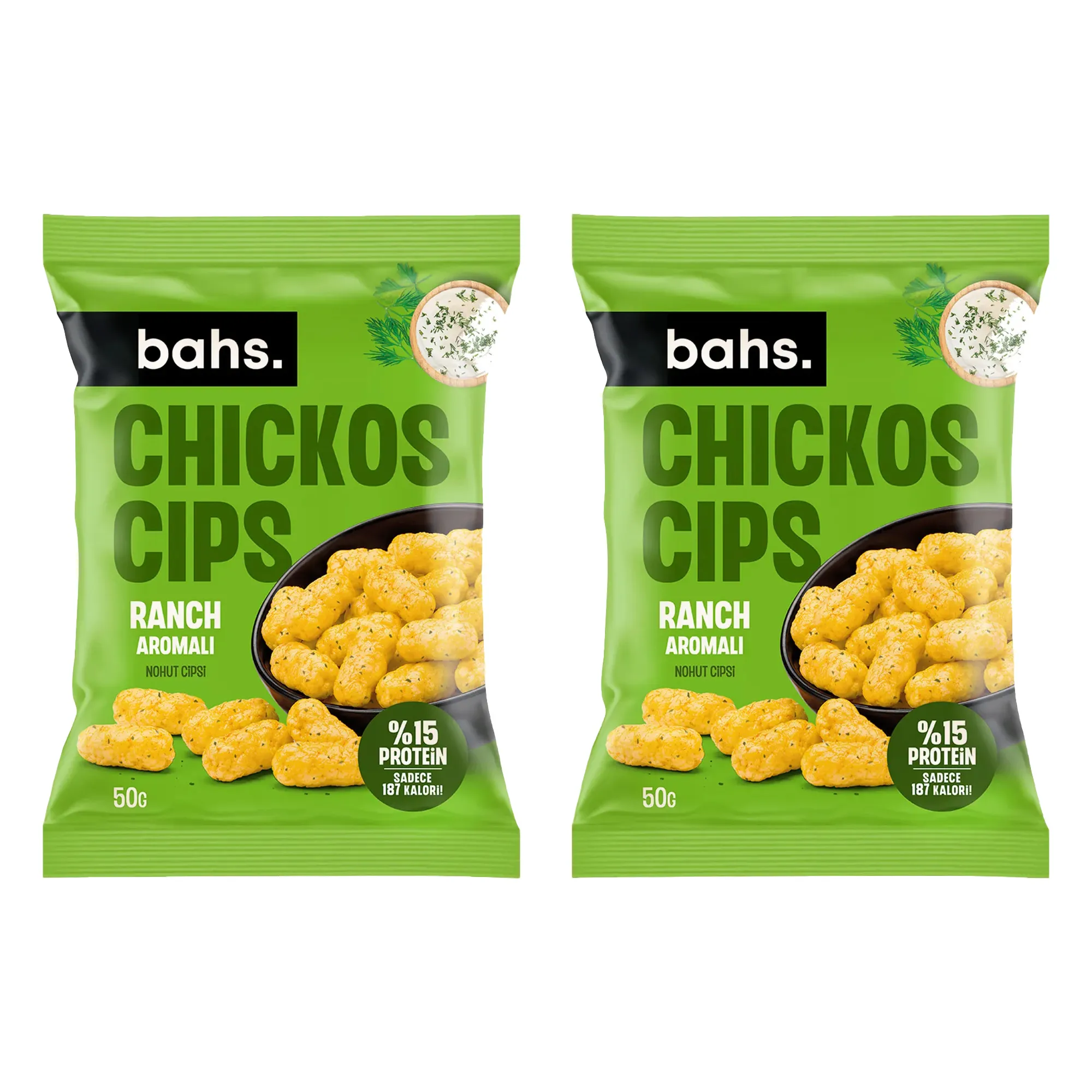 Bahs Chickos Ranch Aromalı Nohut Cipsi