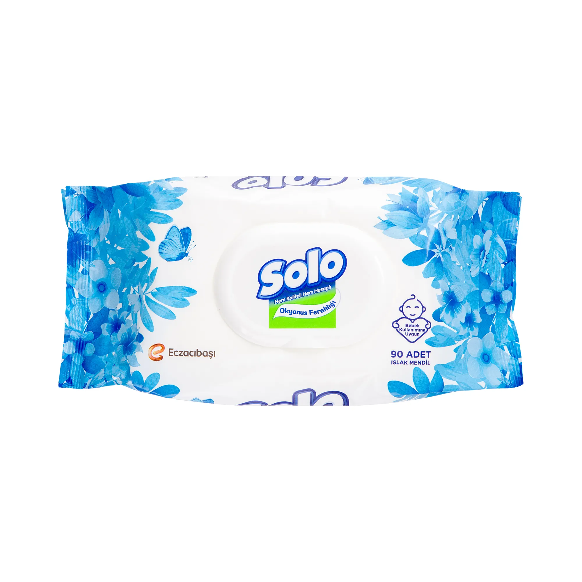 Solo Kapaklı Islak Havlu Okyanus Ferahlığı